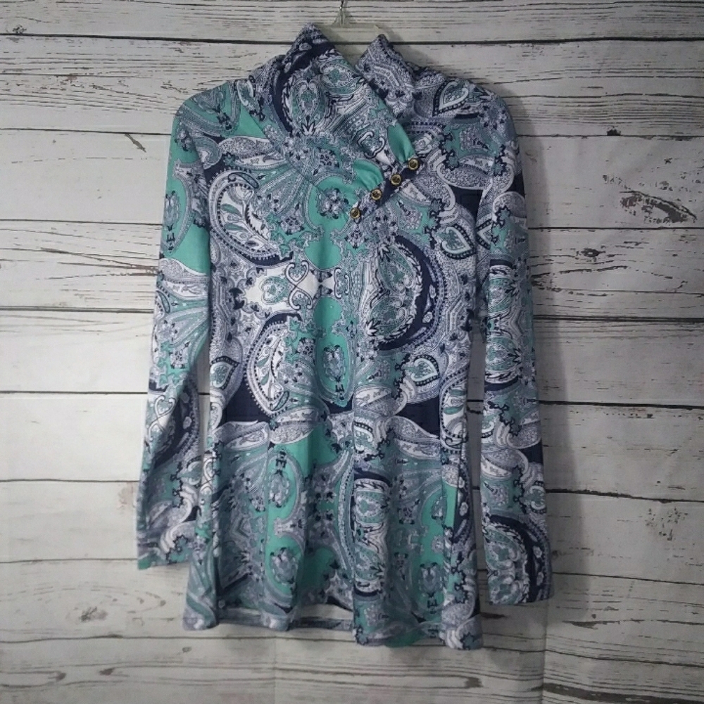 Miusey Paisley print blouse Medium